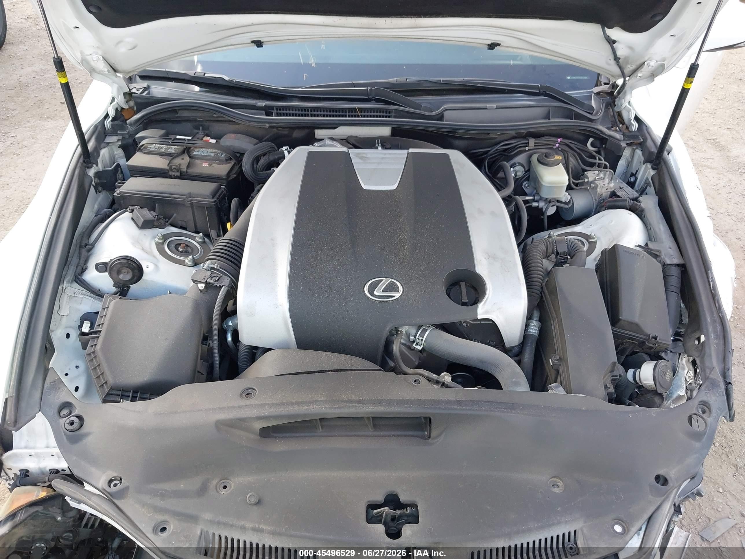 2014 Lexus Is 350   Белый vin: JTHBE1D20E5010564