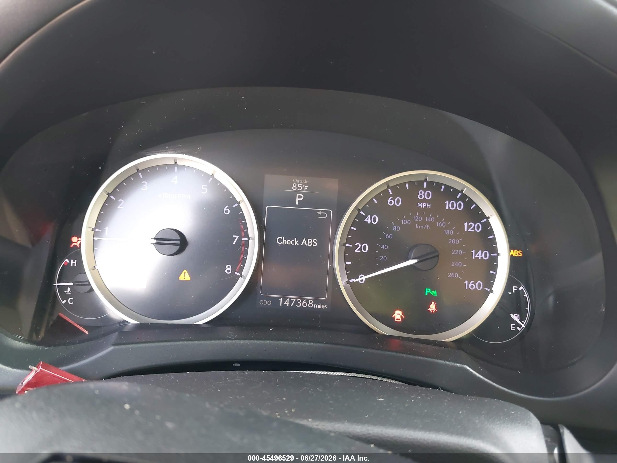 2014 Lexus Is 350   Белый vin: JTHBE1D20E5010564