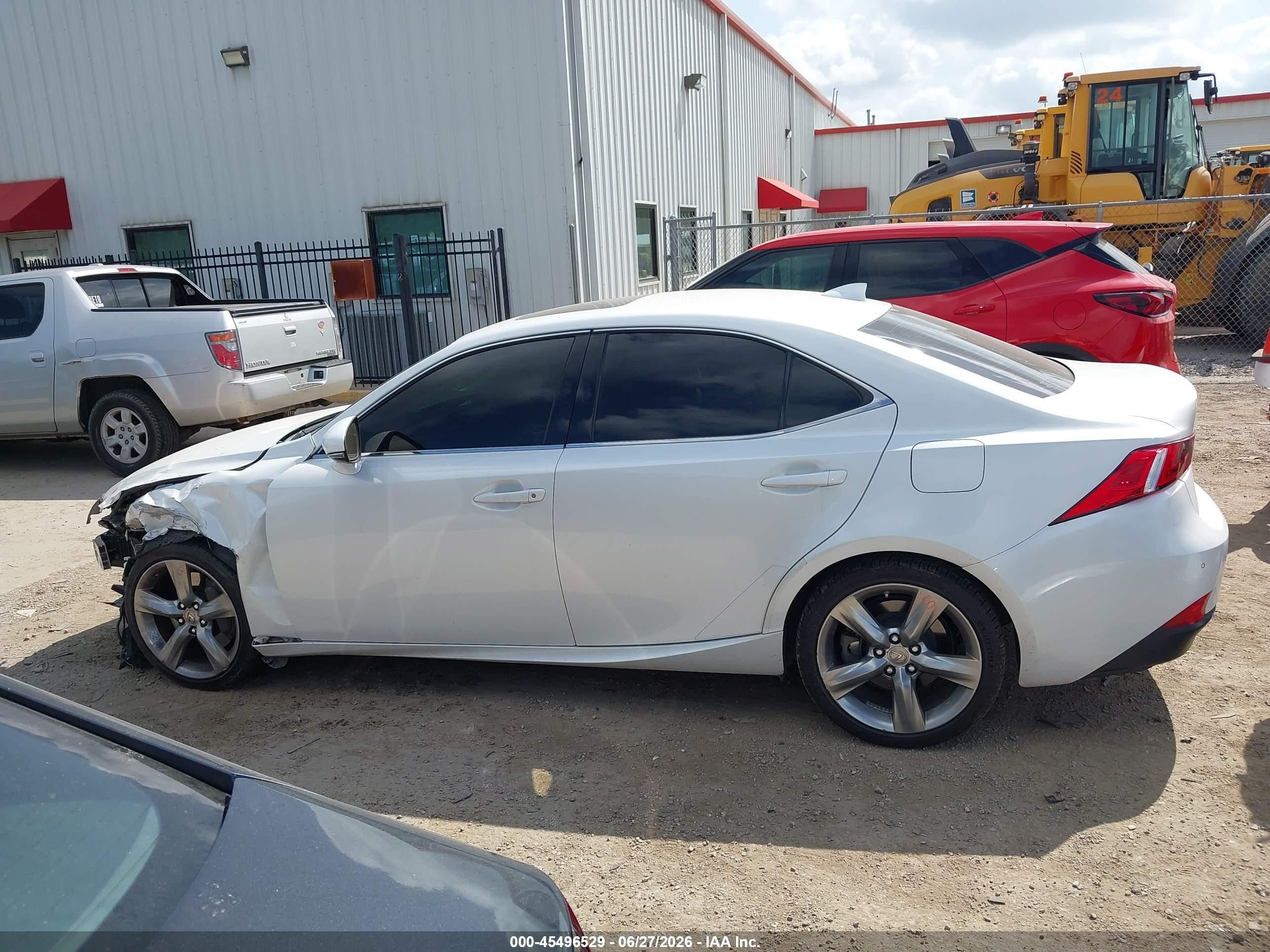 2014 Lexus Is 350   Белый vin: JTHBE1D20E5010564