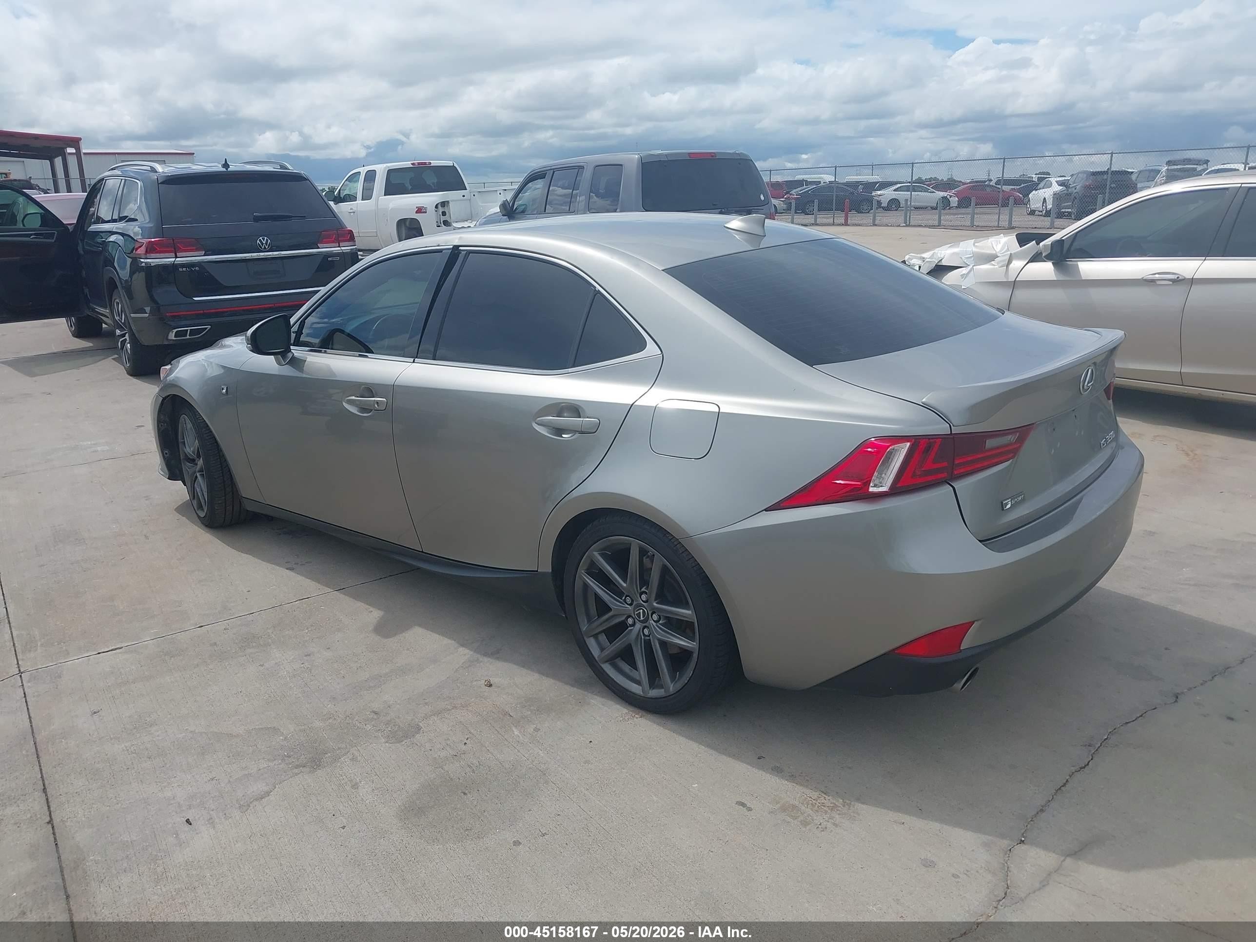 2015 Lexus Is 350   Gray vin: JTHBE1D20F5019167