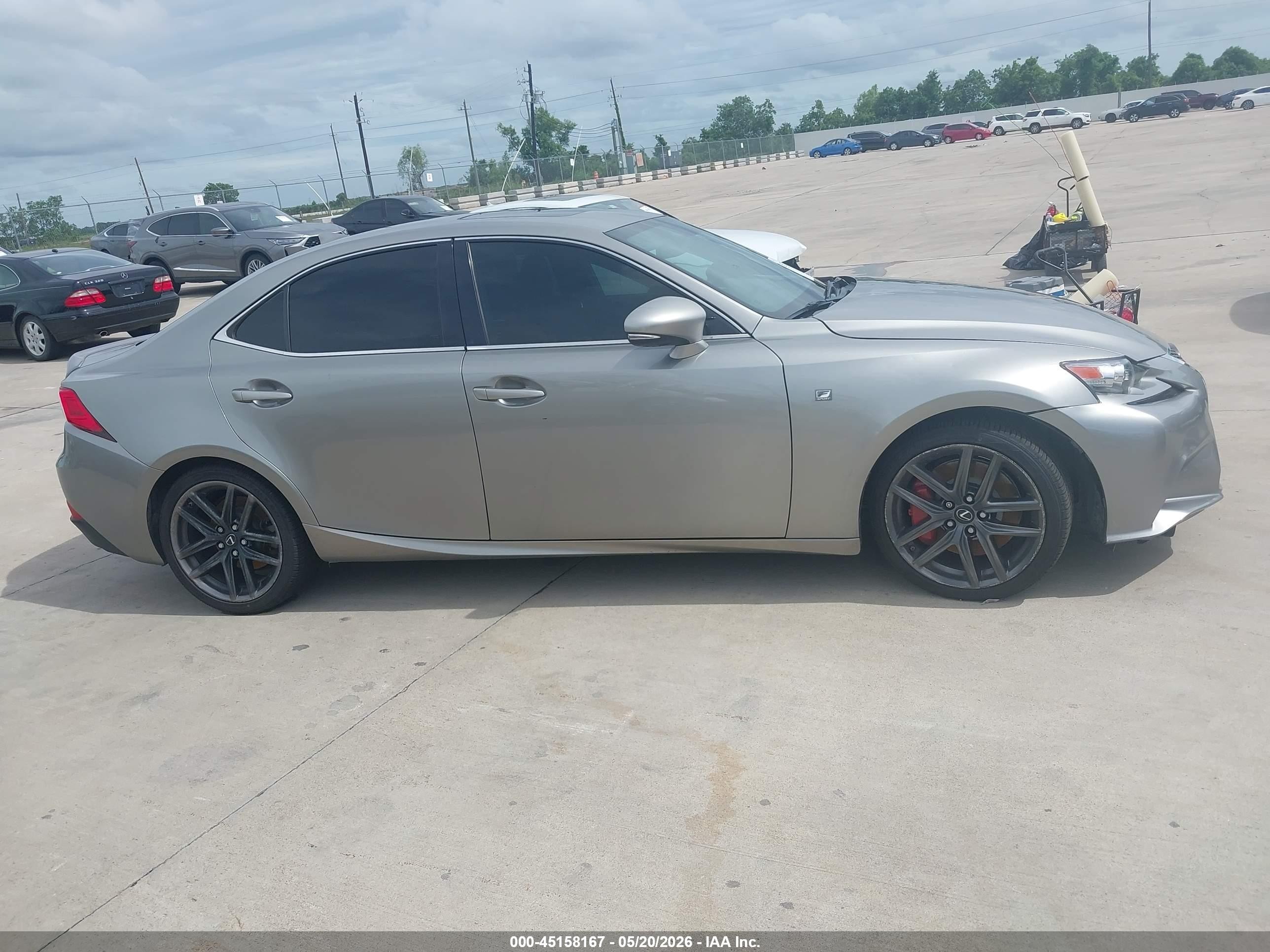 2015 Lexus Is 350   Gray vin: JTHBE1D20F5019167