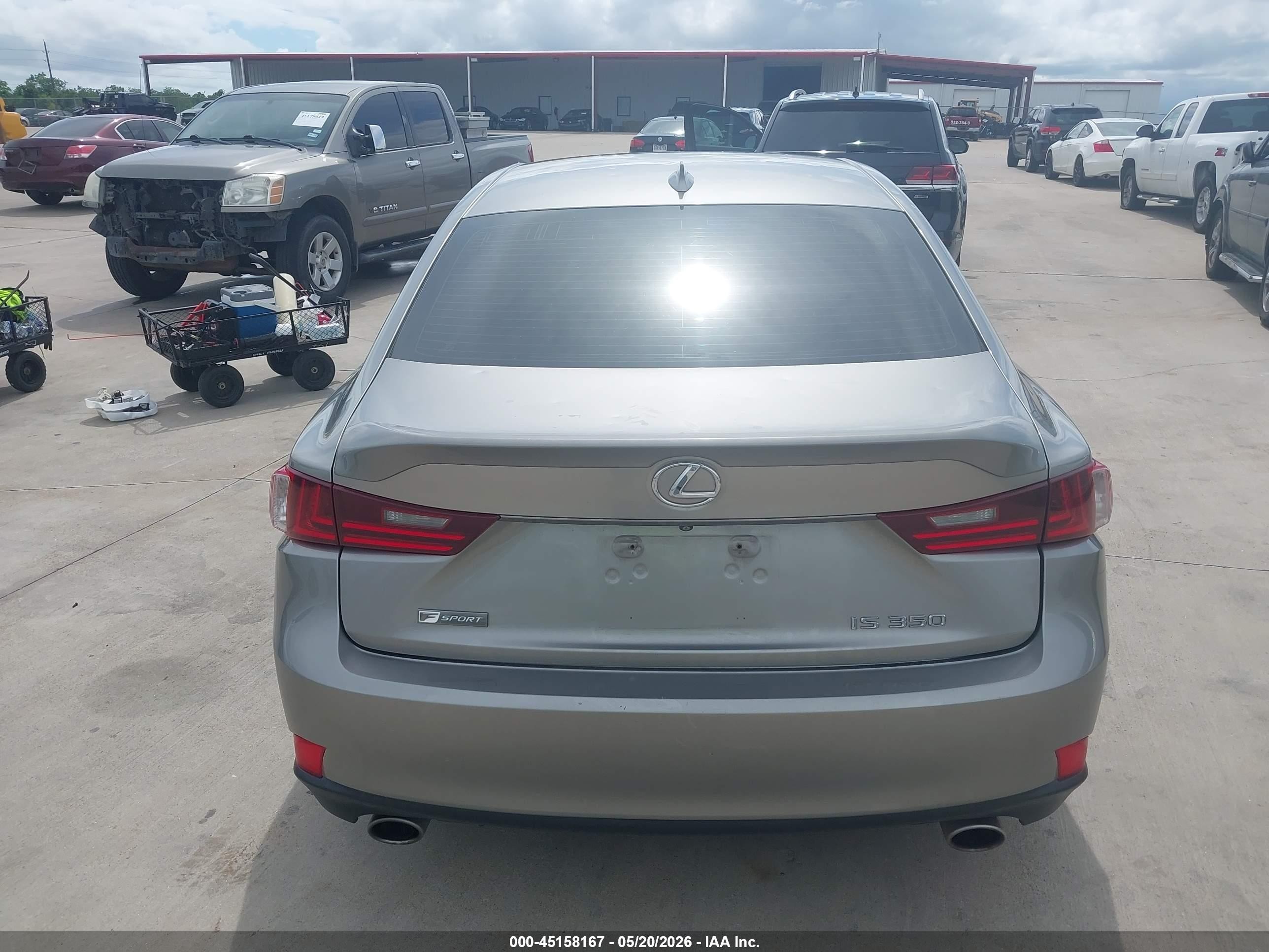 2015 Lexus Is 350   Gray vin: JTHBE1D20F5019167