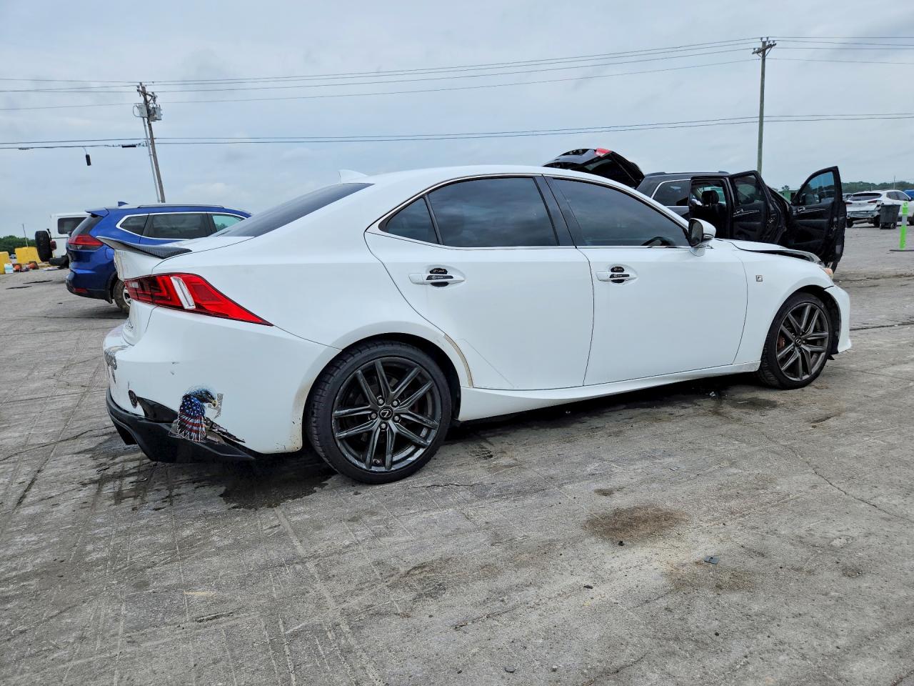 2014 Lexus Is 350 White vin: JTHBE1D21E5000271