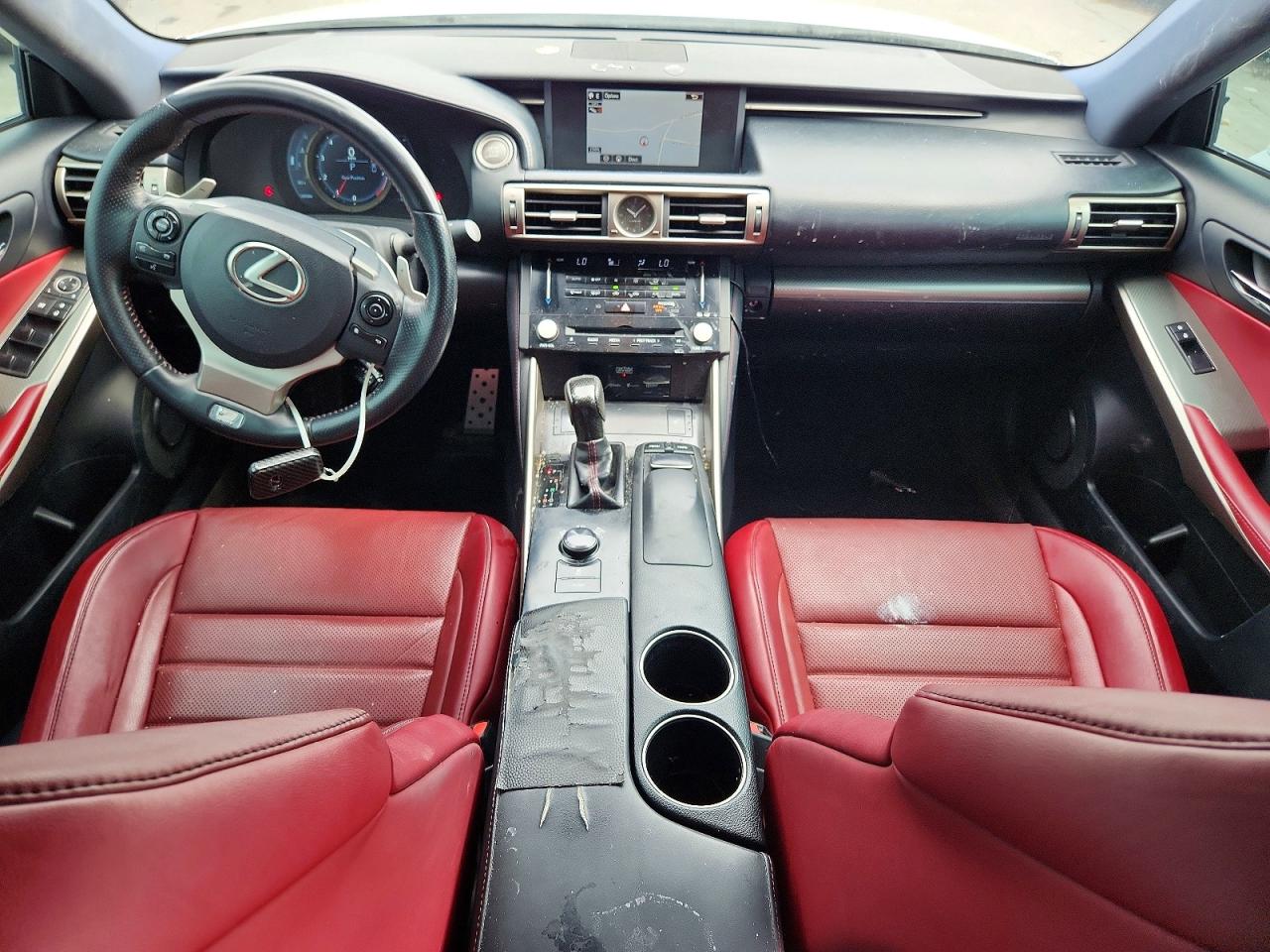2014 Lexus Is 350 White vin: JTHBE1D21E5000271