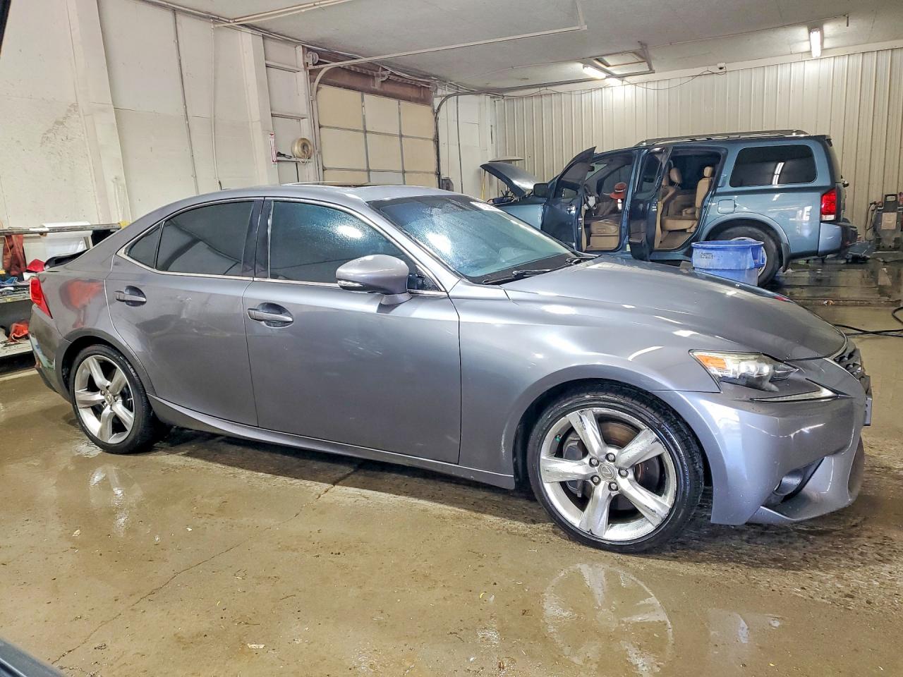 2014 Lexus Is 350 Серый vin: JTHBE1D21E5002974