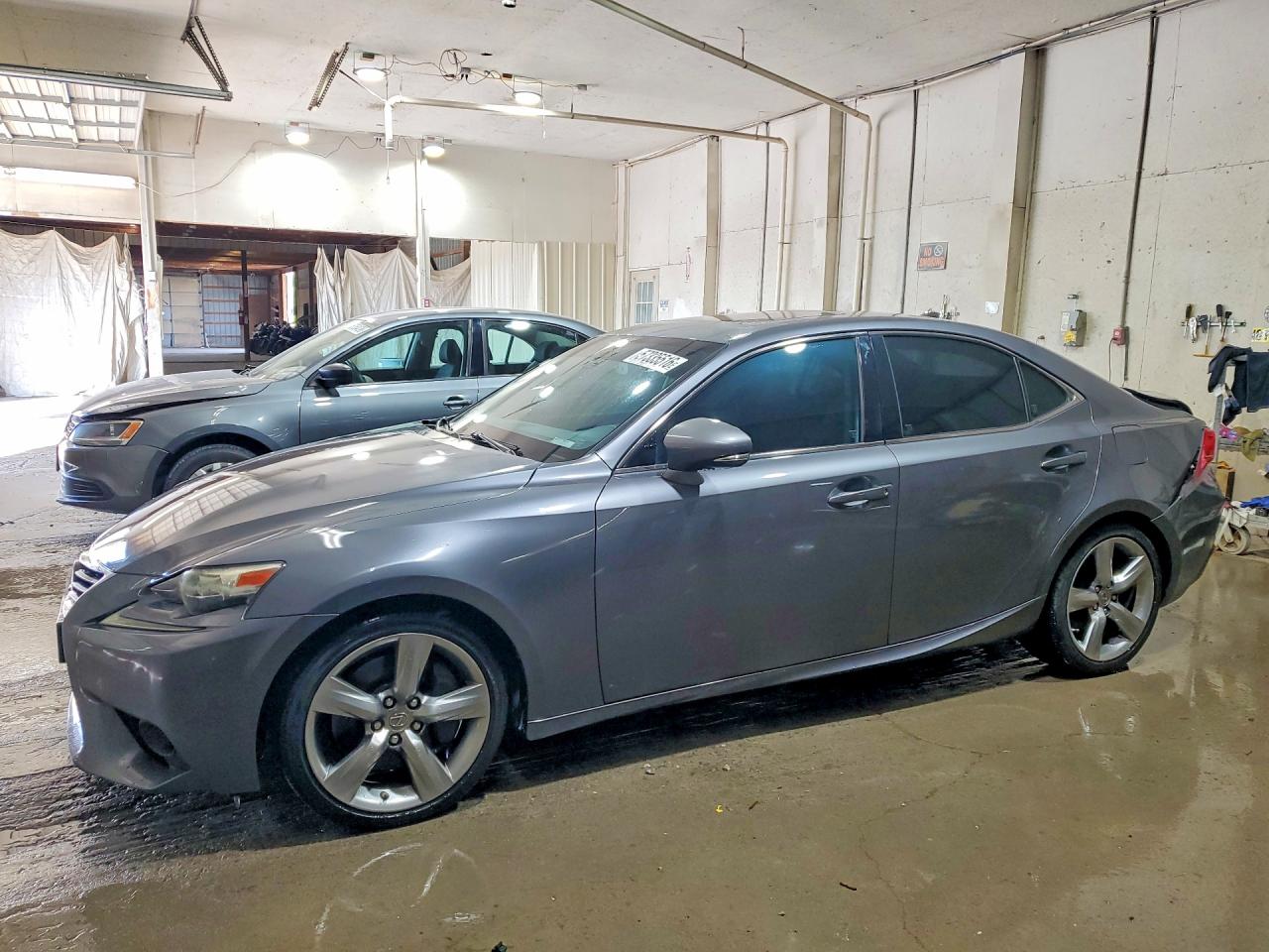 2014 Lexus Is 350 Gray vin: JTHBE1D21E5002974