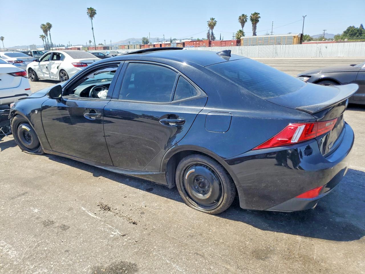2015 Lexus Is 350 Black vin: JTHBE1D21F5014835