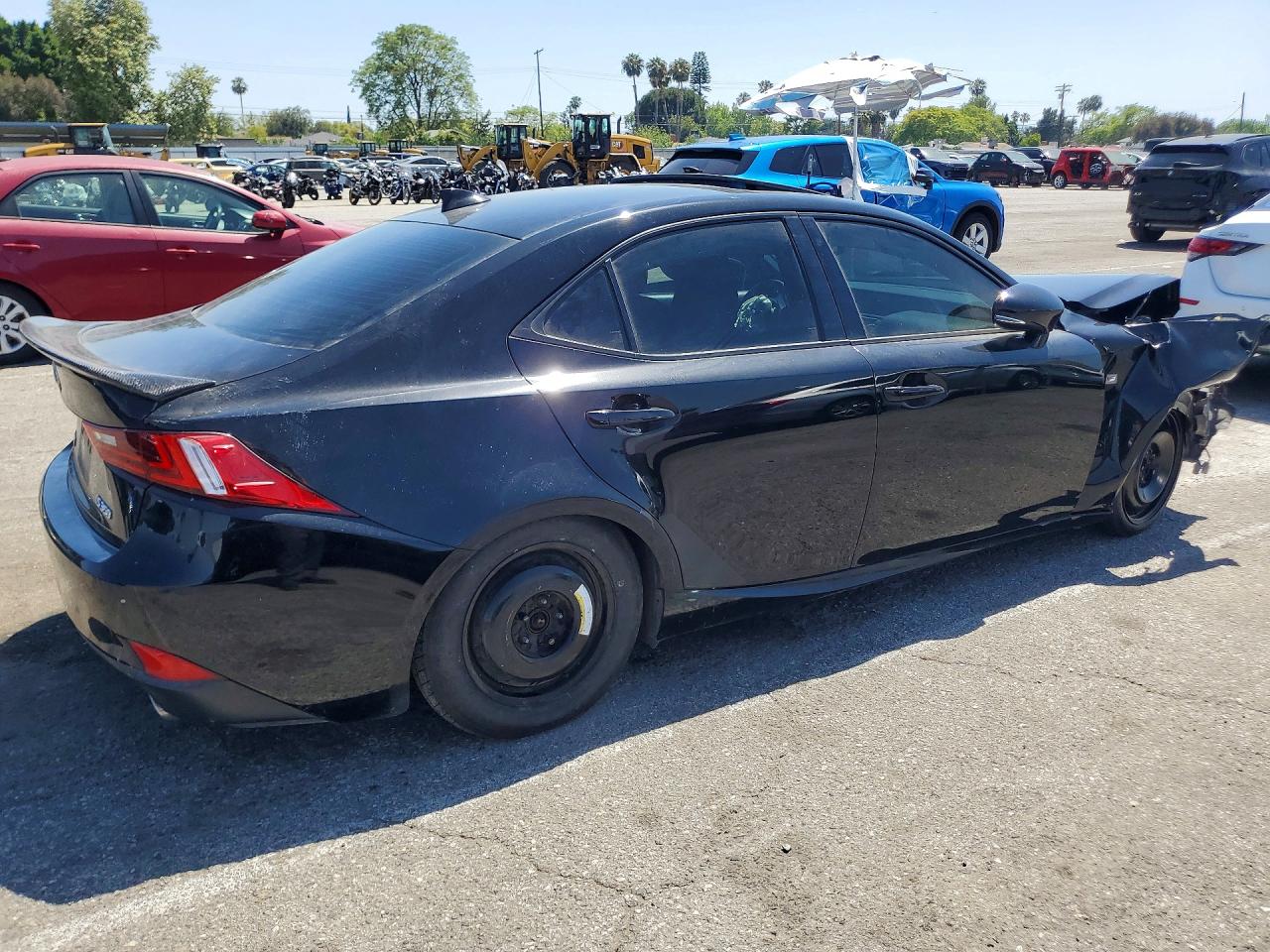 2015 Lexus Is 350 Black vin: JTHBE1D21F5014835