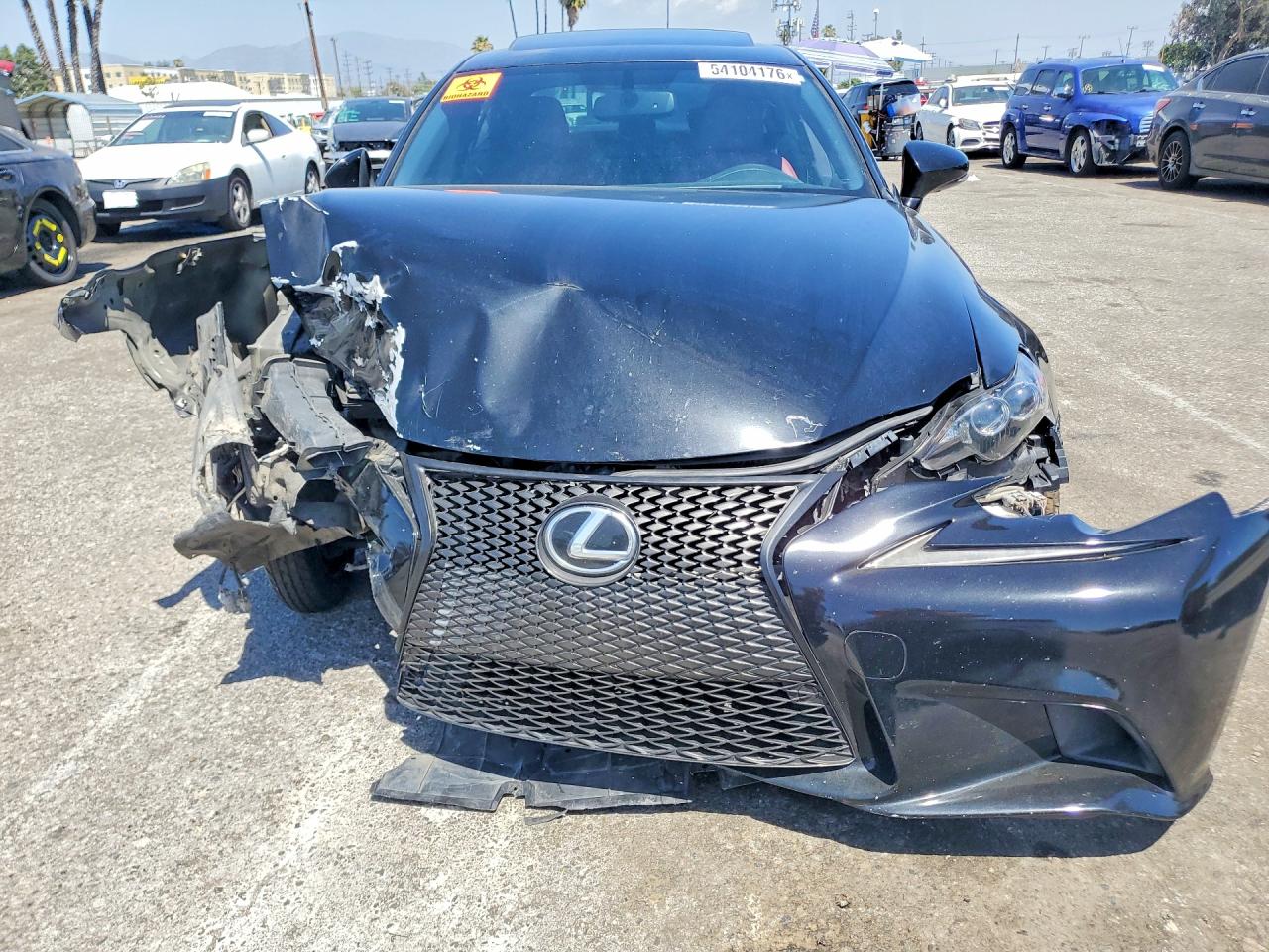 2015 Lexus Is 350 Black vin: JTHBE1D21F5014835