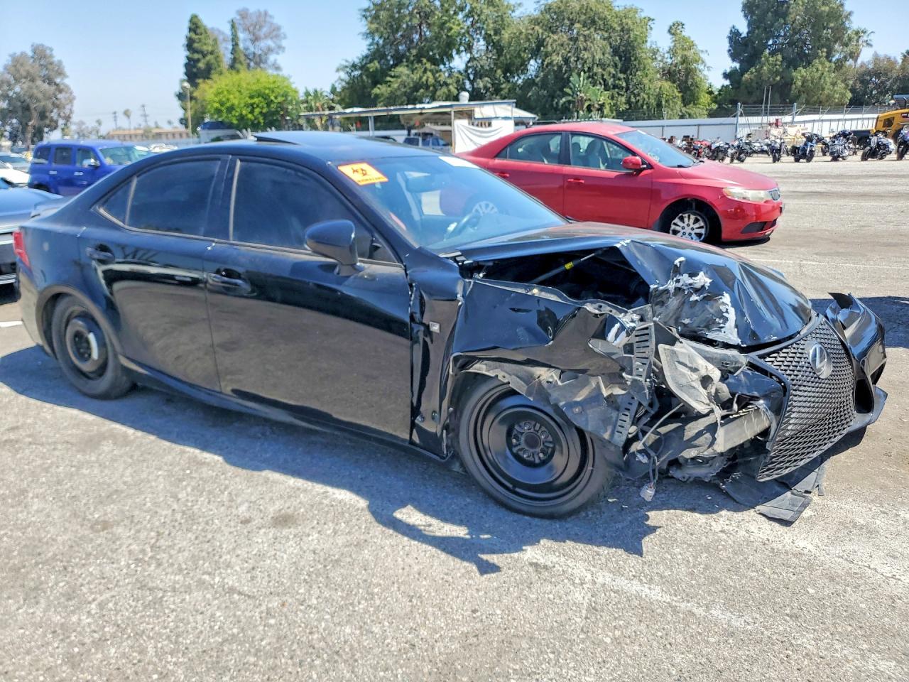 2015 Lexus Is 350 Black vin: JTHBE1D21F5014835