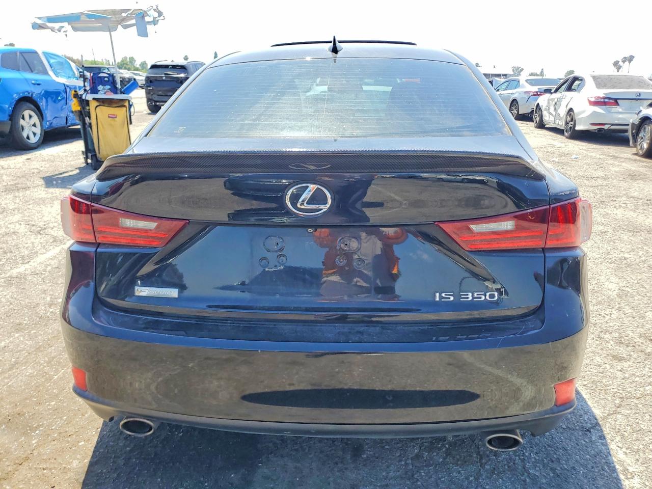 2015 Lexus Is 350 Black vin: JTHBE1D21F5014835