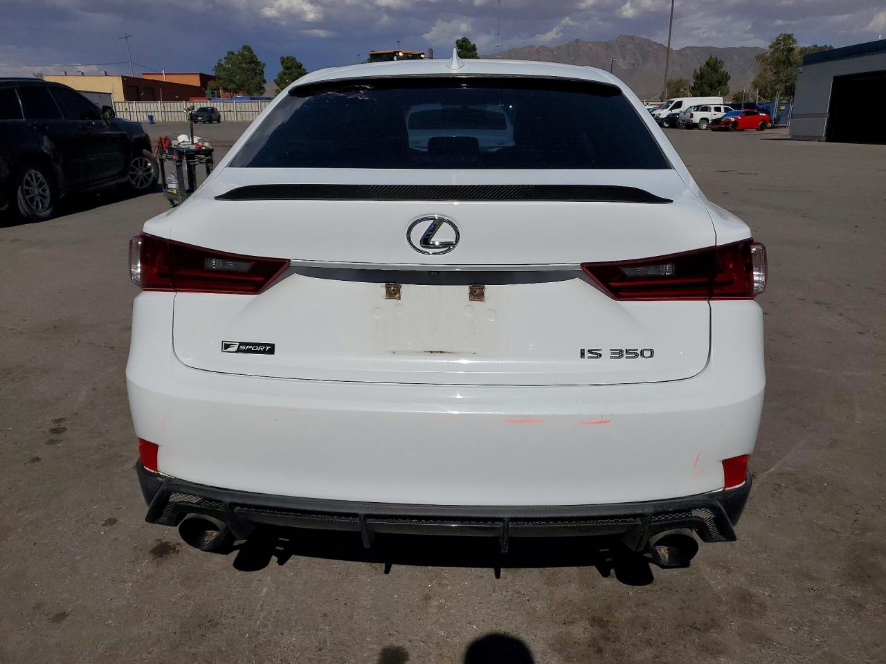 2015 Lexus Is 350 White vin: JTHBE1D21F5014981