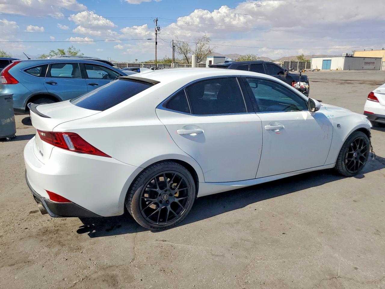 2015 Lexus Is 350 White vin: JTHBE1D21F5014981