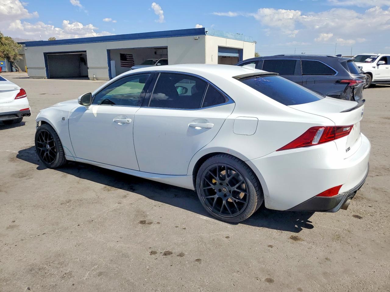 2015 Lexus Is 350 White vin: JTHBE1D21F5014981
