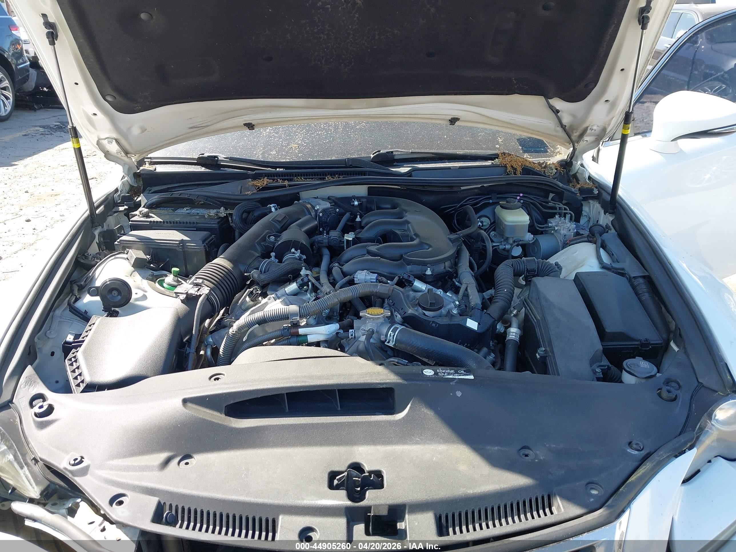 2015 Lexus Is 350   White vin: JTHBE1D21F5018285
