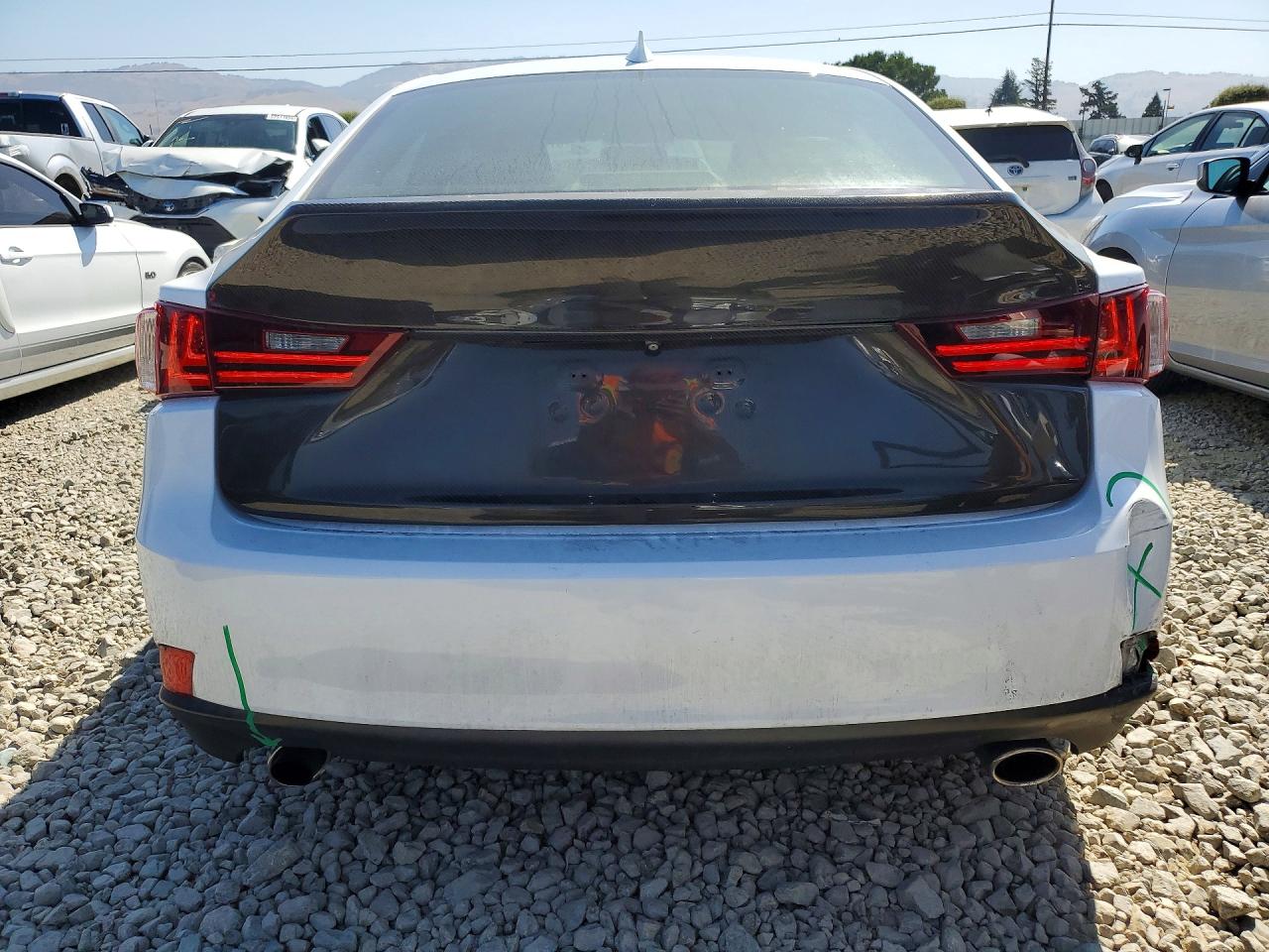 2015 Lexus Is 350 White vin: JTHBE1D21F5020926