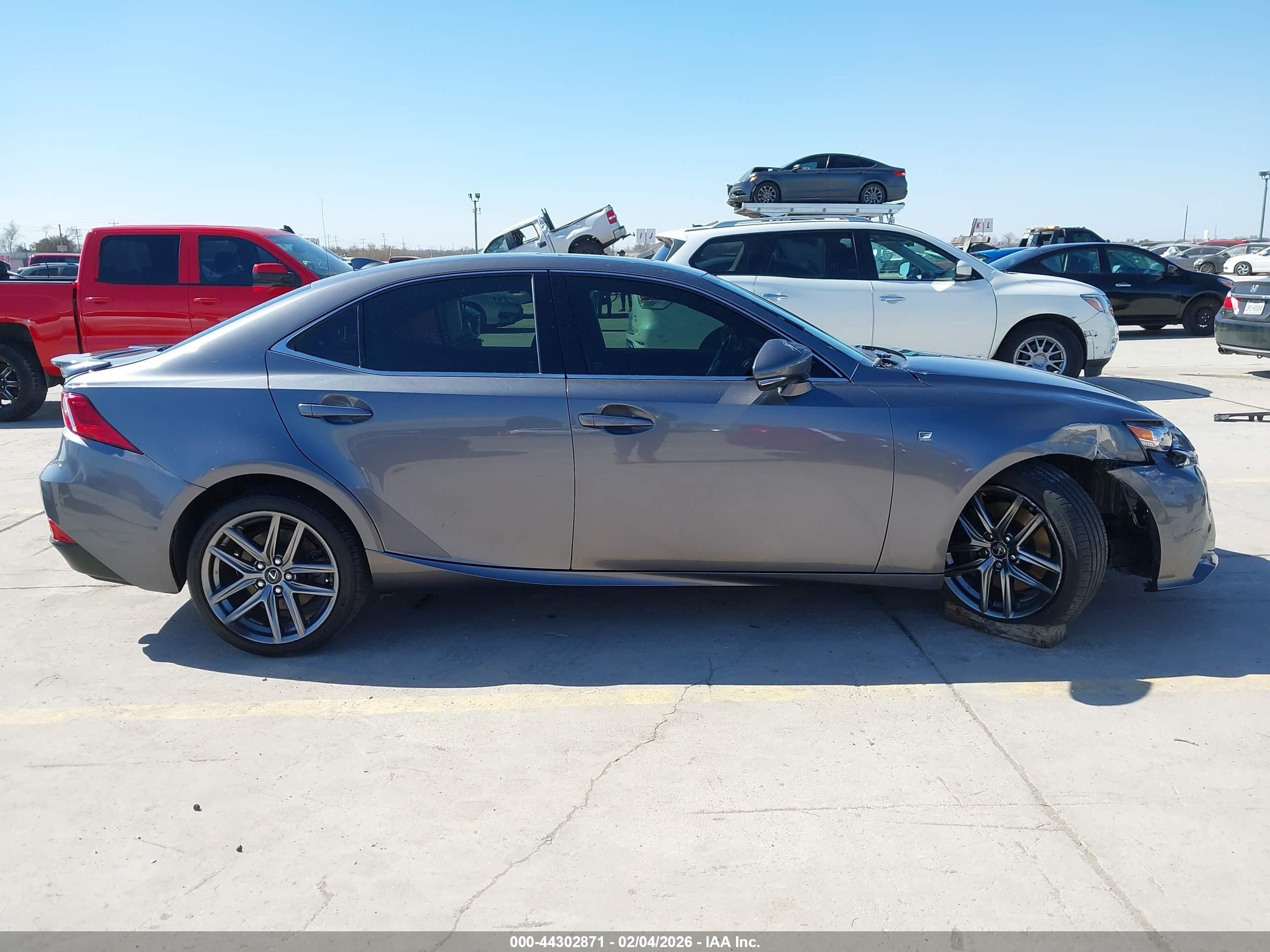 2014 Lexus Is 350   Gray vin: JTHBE1D22E5002692