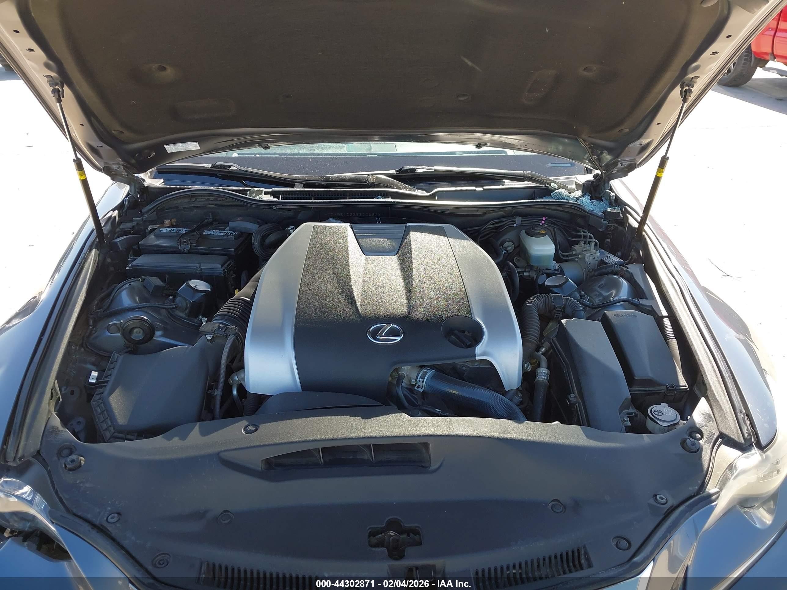 2014 Lexus Is 350   Gray vin: JTHBE1D22E5002692