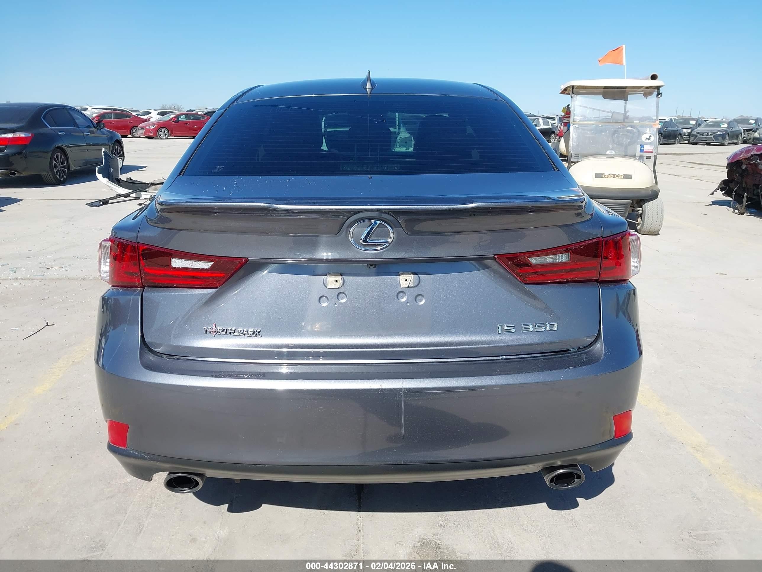 2014 Lexus Is 350   Gray vin: JTHBE1D22E5002692