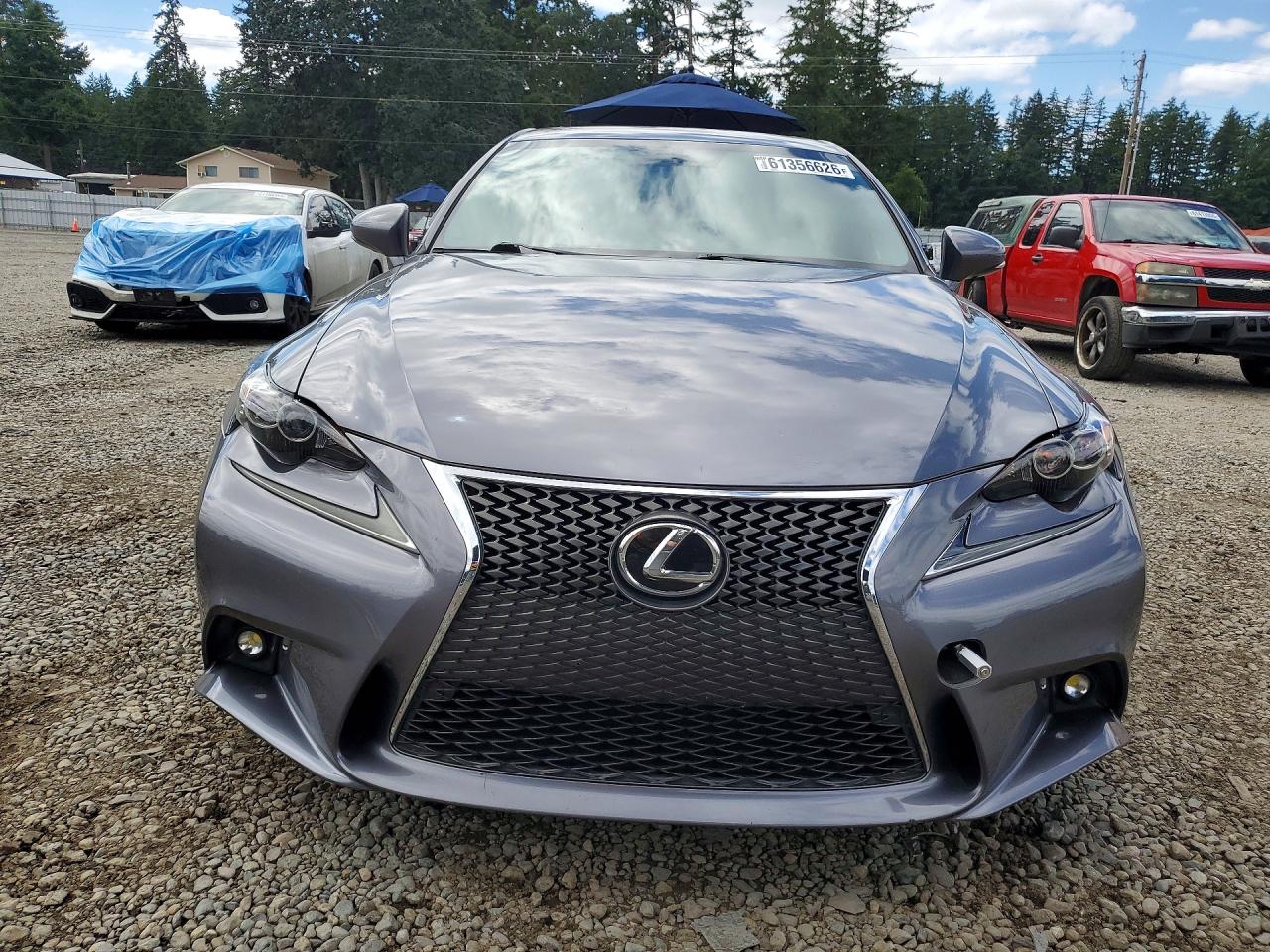 2014 Lexus Is 350 Gray vin: JTHBE1D22E5003504