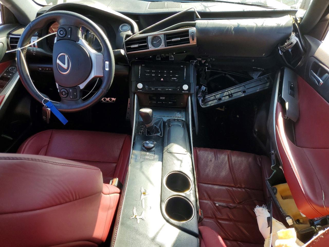 2014 Lexus Is 350 Black vin: JTHBE1D22E5013191