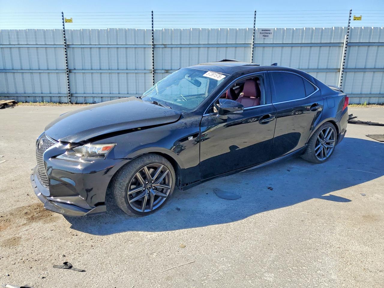 2014 Lexus Is 350 Black vin: JTHBE1D22E5013191
