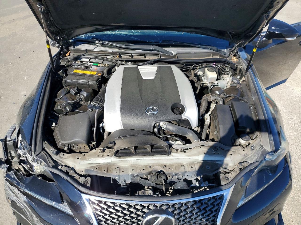 2014 Lexus Is 350 Black vin: JTHBE1D22E5013191
