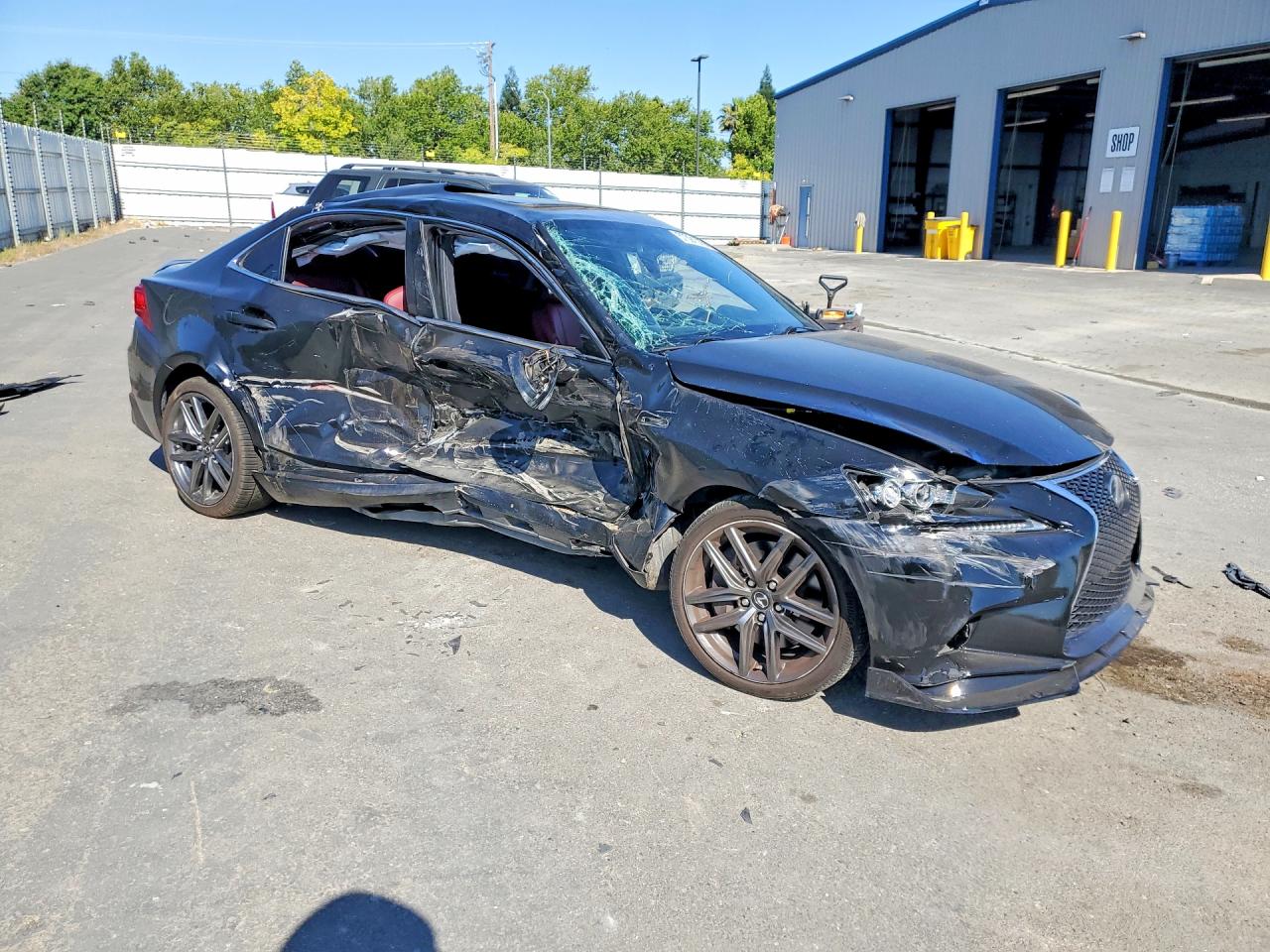 2014 Lexus Is 350 Black vin: JTHBE1D22E5013191