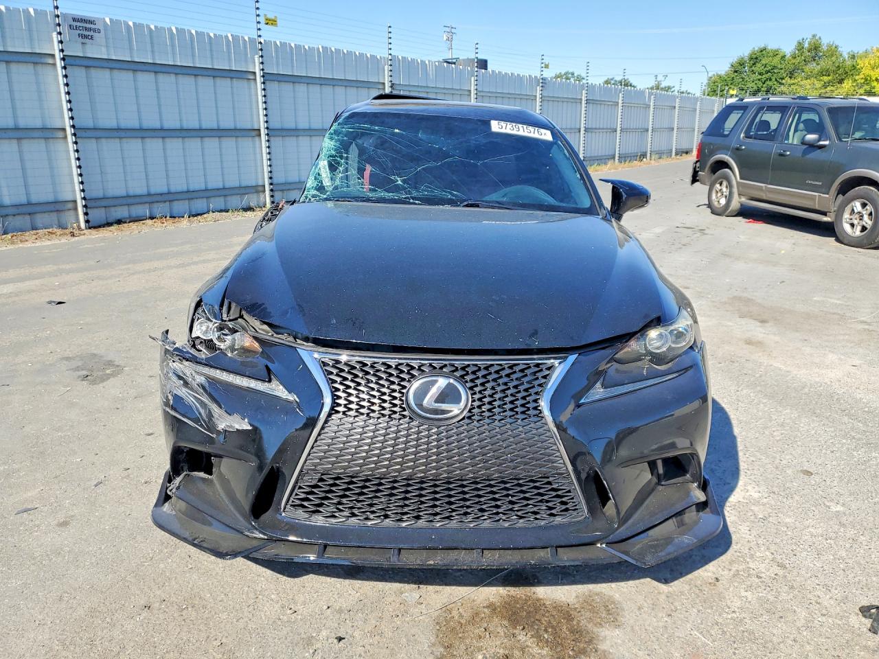 2014 Lexus Is 350 Black vin: JTHBE1D22E5013191