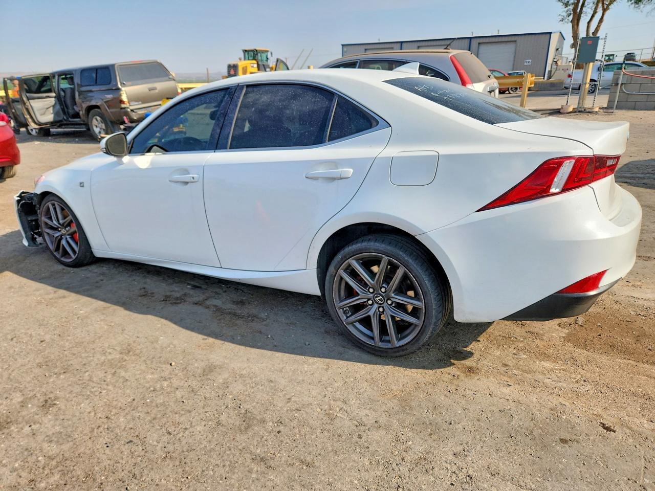 2014 Lexus Is 350 White vin: JTHBE1D22E5013272
