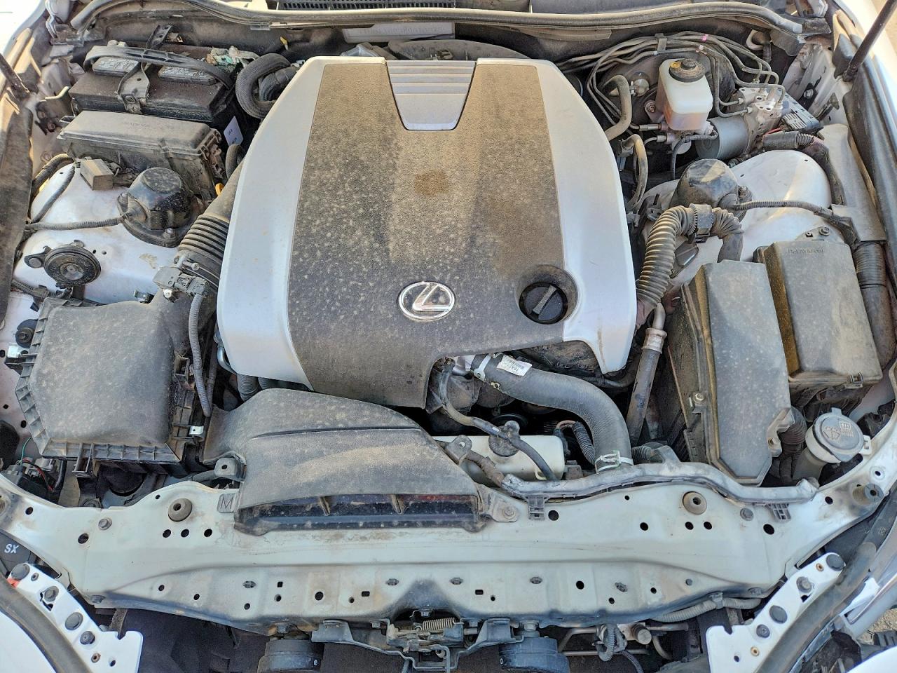 2014 Lexus Is 350 White vin: JTHBE1D22E5013272