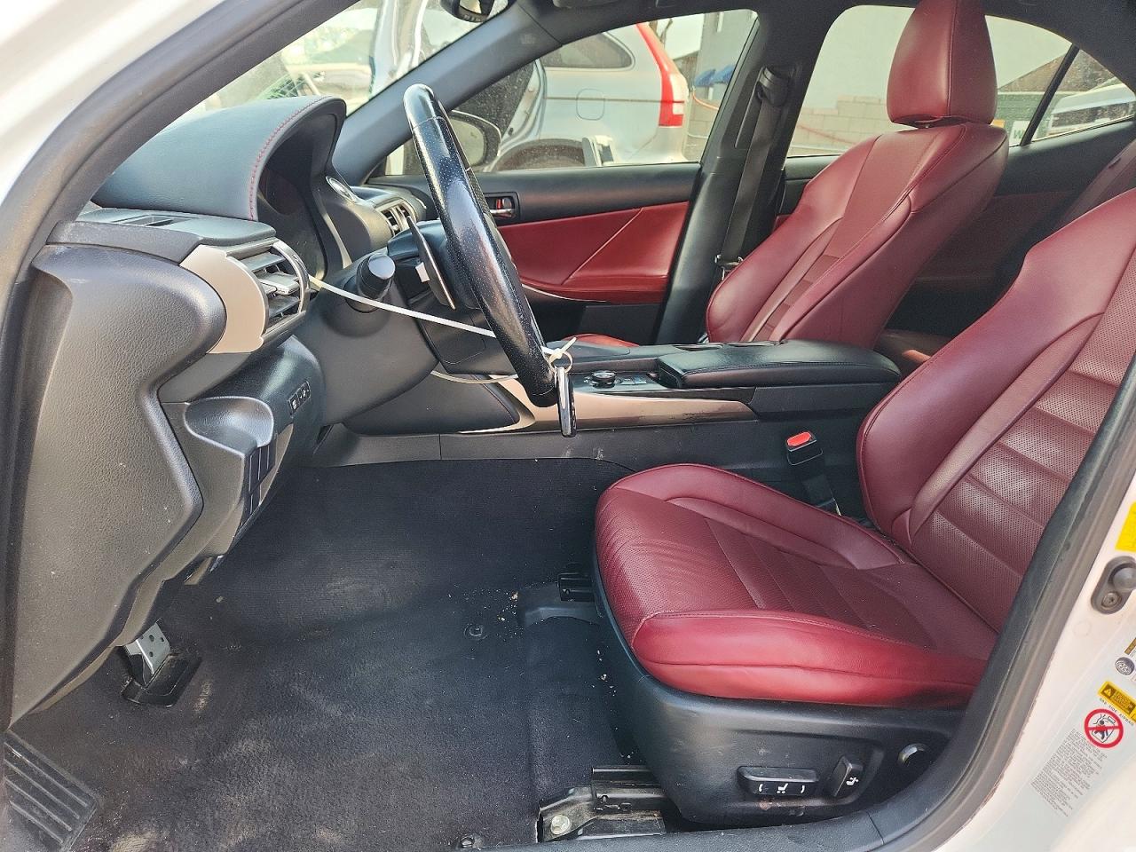2014 Lexus Is 350 White vin: JTHBE1D22E5013272