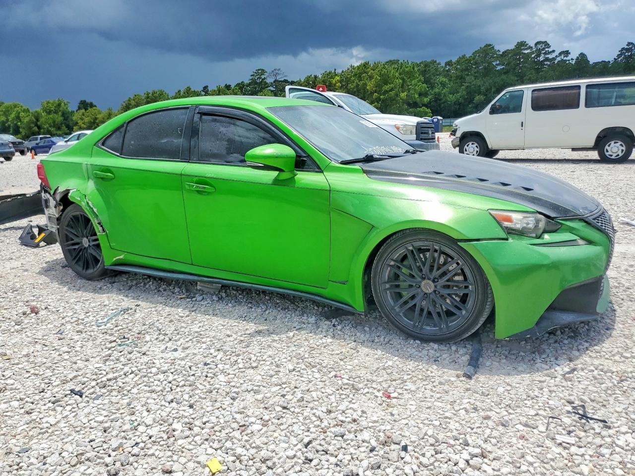 2014 Lexus Is 350 Green vin: JTHBE1D22E5013515