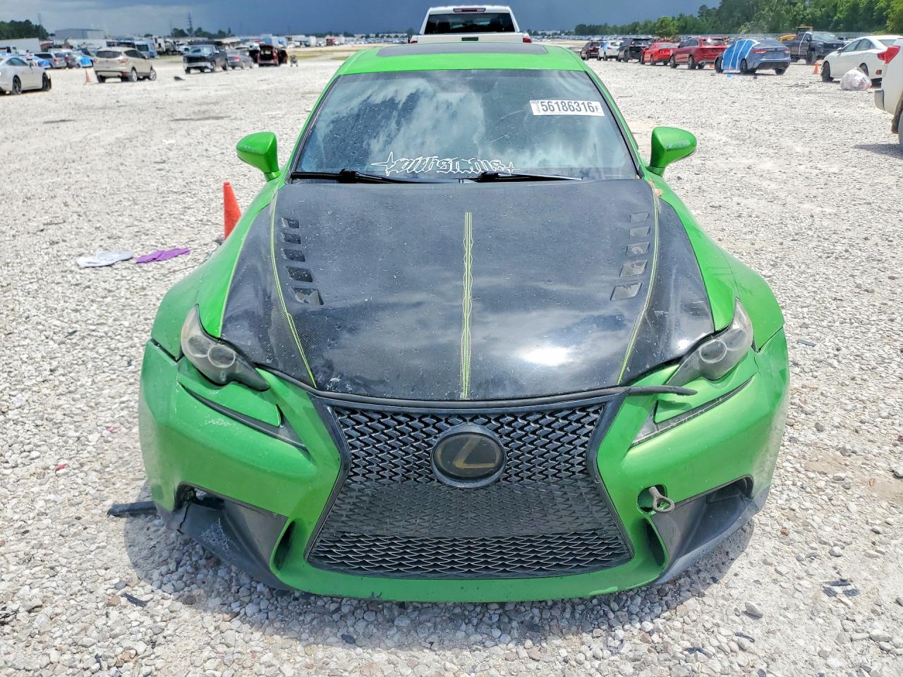 2014 Lexus Is 350 Green vin: JTHBE1D22E5013515