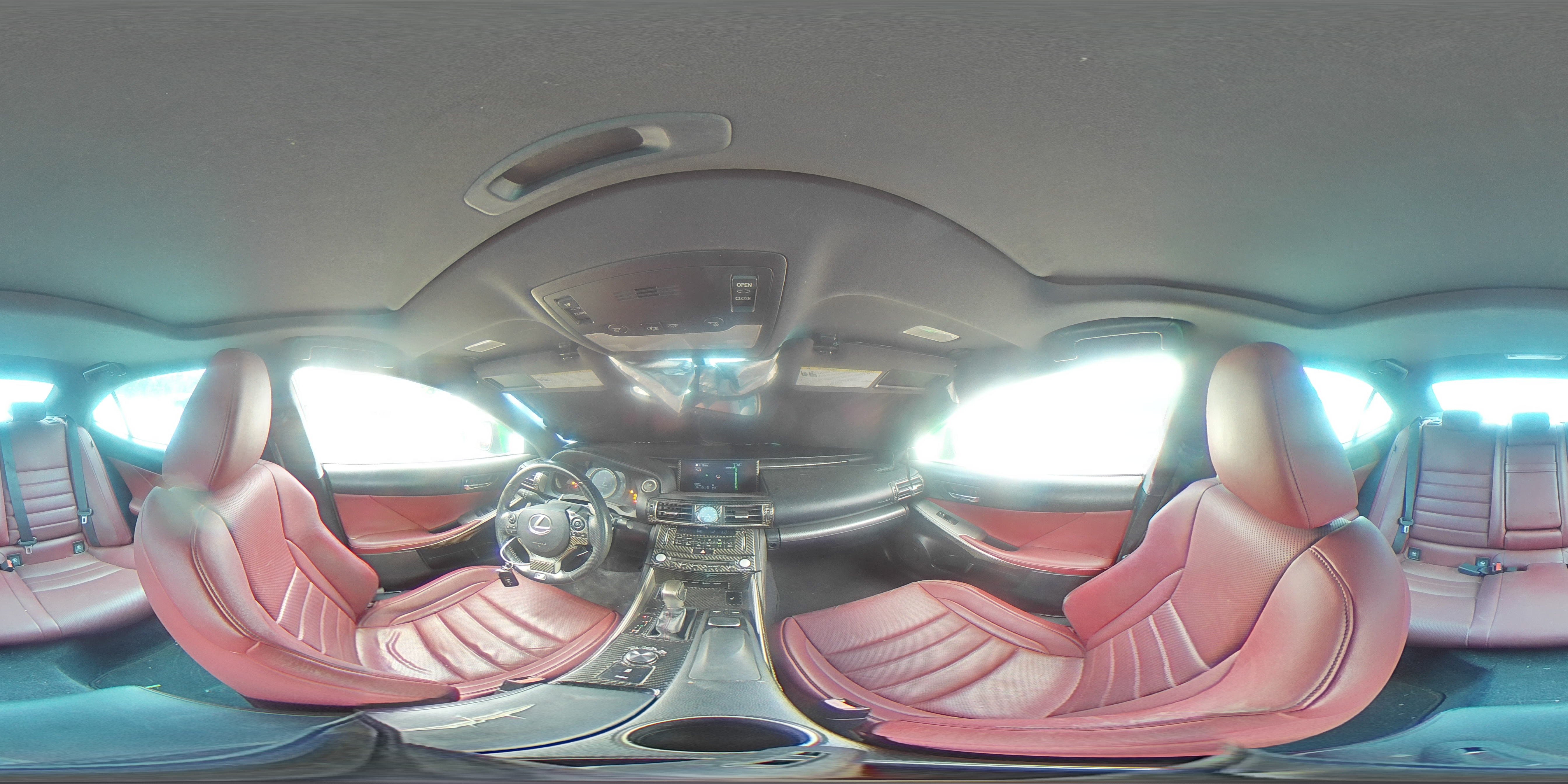 2014 Lexus Is 350 Green vin: JTHBE1D22E5013515