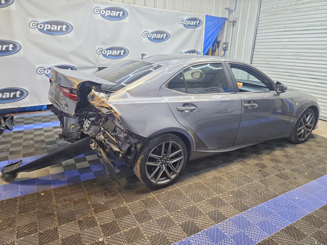 2014 Lexus Is 350 Gray vin: JTHBE1D22E5014096
