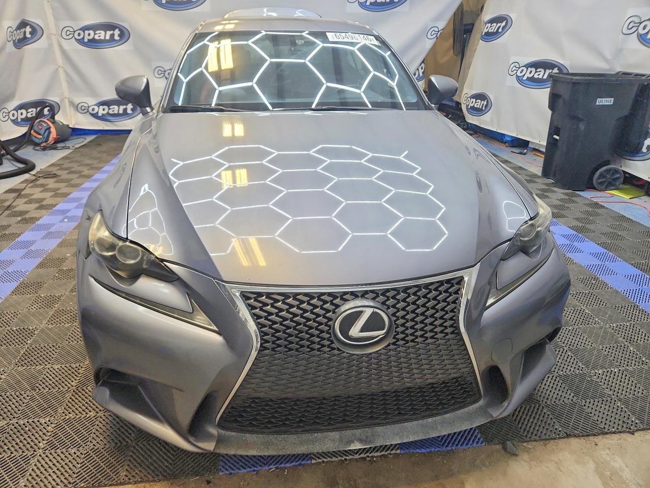 2014 Lexus Is 350 Gray vin: JTHBE1D22E5014096