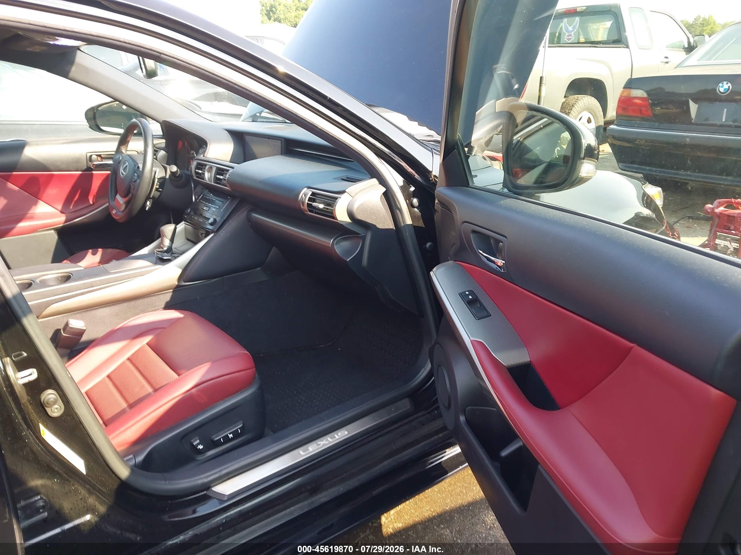 2014 Lexus Is 350   Black vin: JTHBE1D22E5014423