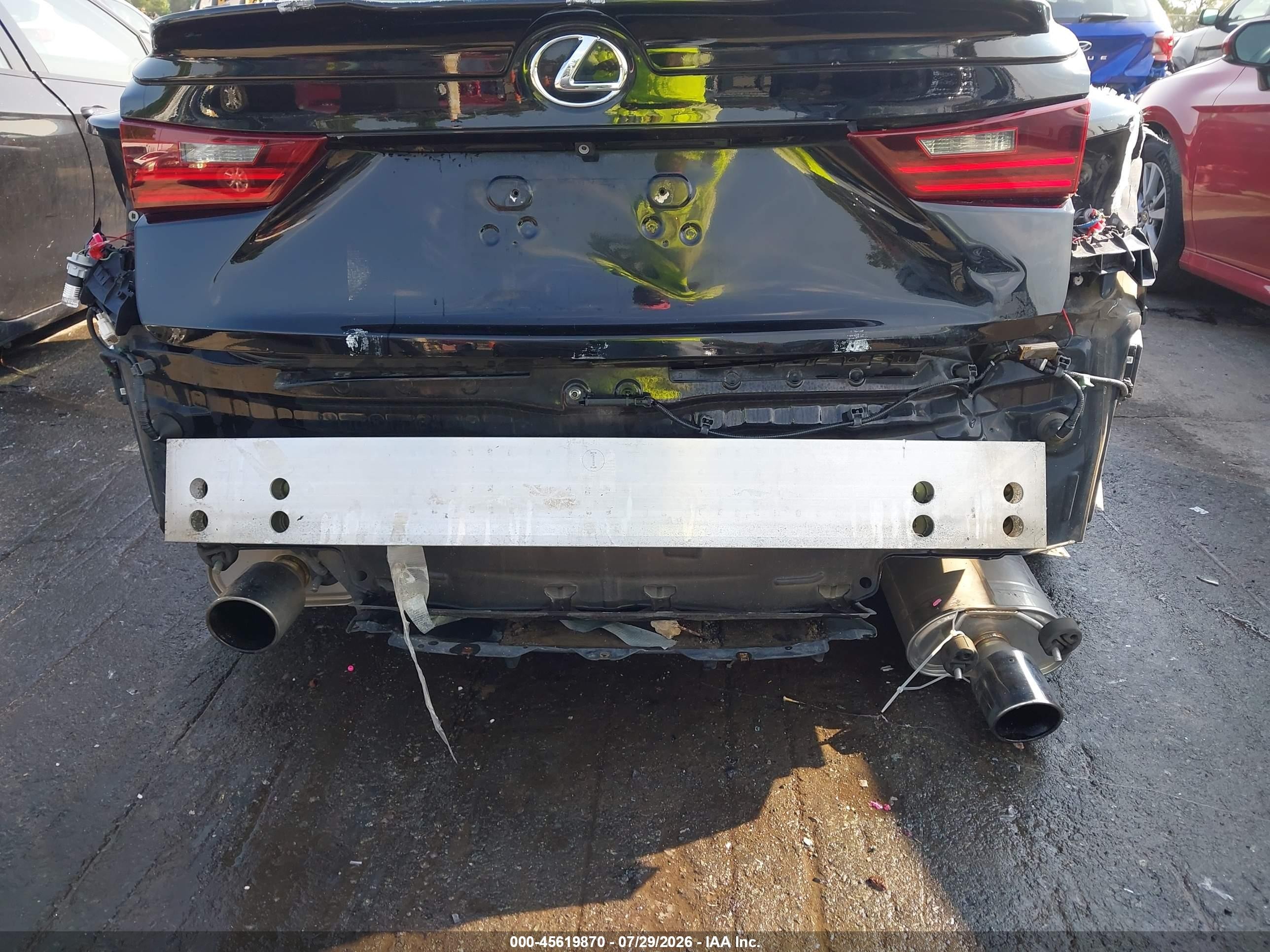 2014 Lexus Is 350   Black vin: JTHBE1D22E5014423