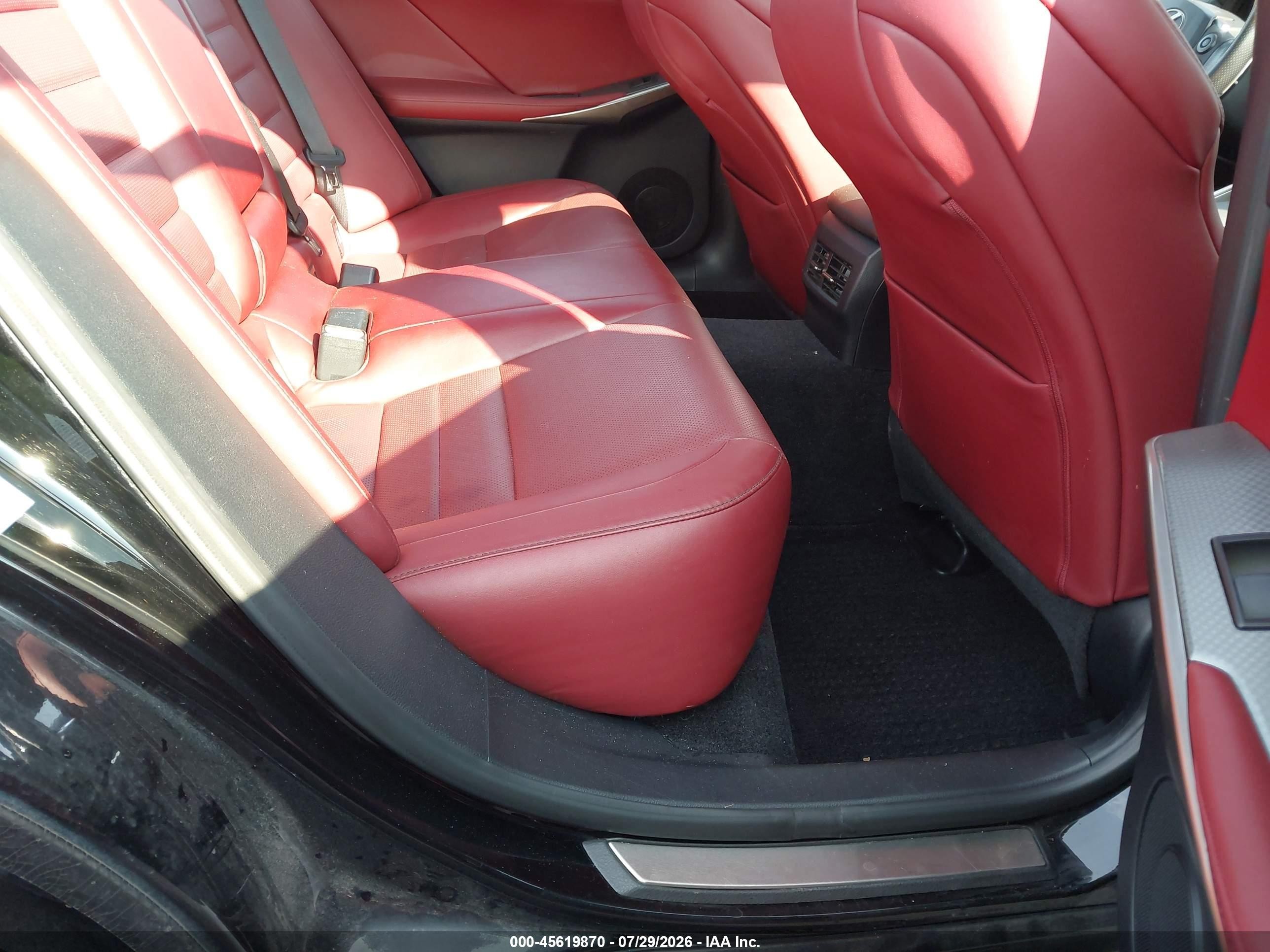 2014 Lexus Is 350   Black vin: JTHBE1D22E5014423