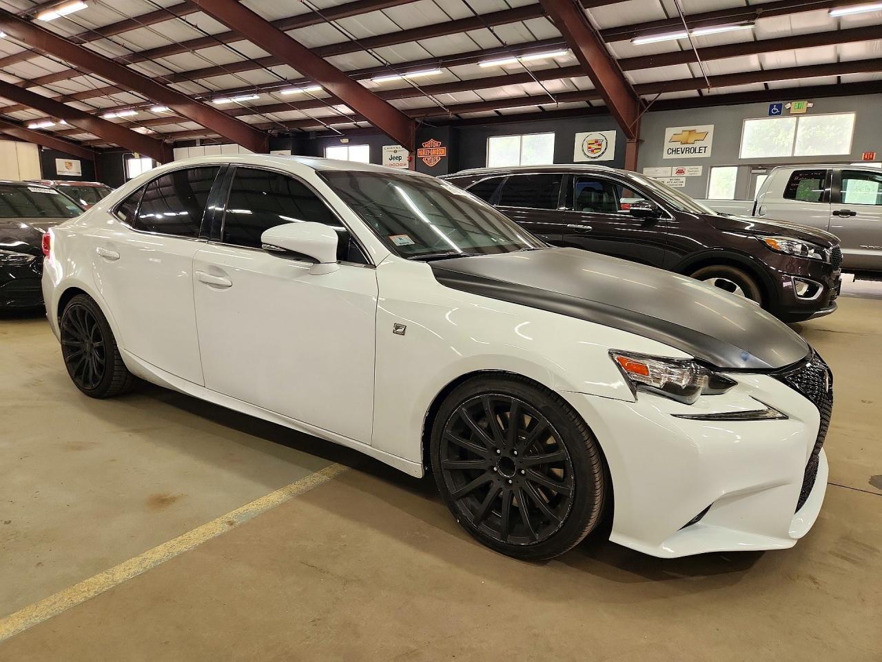 2015 Lexus Is 350 White vin: JTHBE1D22F5014844