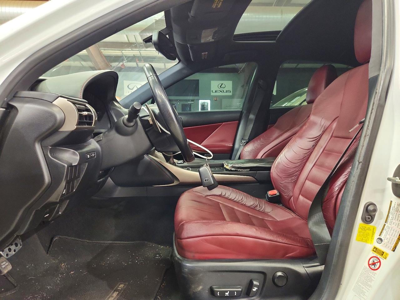 2015 Lexus Is 350 White vin: JTHBE1D22F5014844