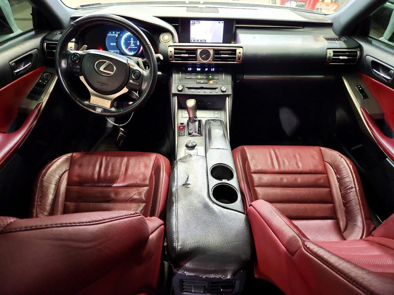 2015 Lexus Is 350 White vin: JTHBE1D22F5014844