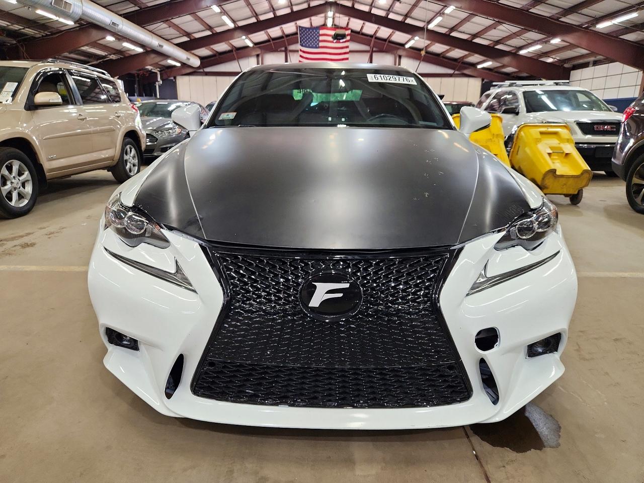 2015 Lexus Is 350 White vin: JTHBE1D22F5014844