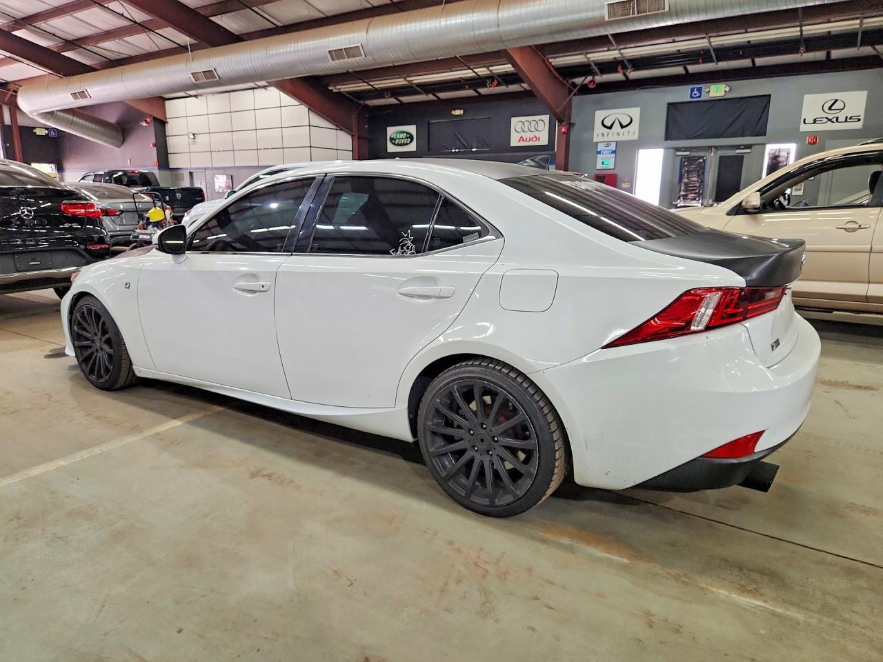 2015 Lexus Is 350 White vin: JTHBE1D22F5014844