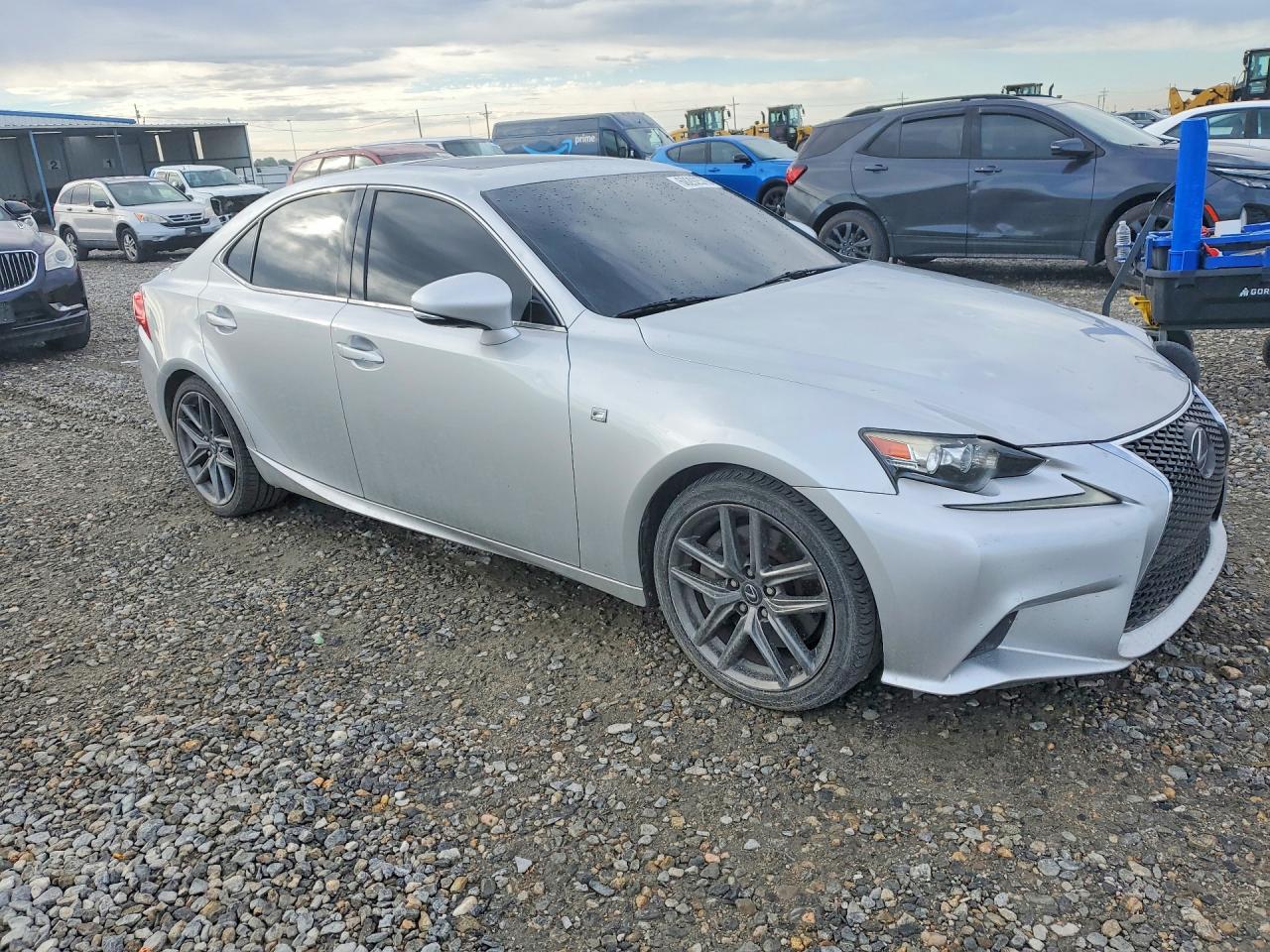 2015 Lexus Is 350 Silver vin: JTHBE1D22F5017386
