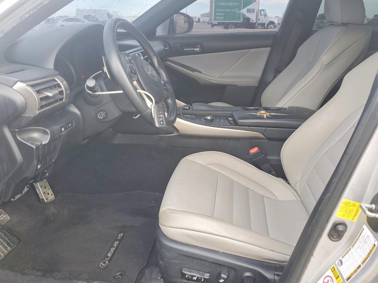 2015 Lexus Is 350 Silver vin: JTHBE1D22F5017386