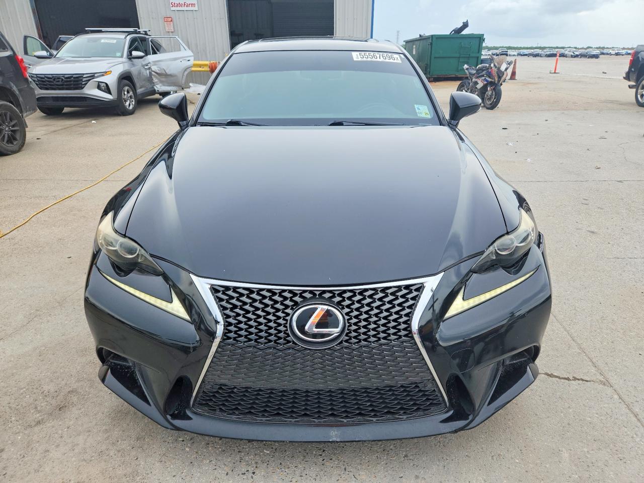 2015 Lexus Is 350 Black vin: JTHBE1D22F5020482