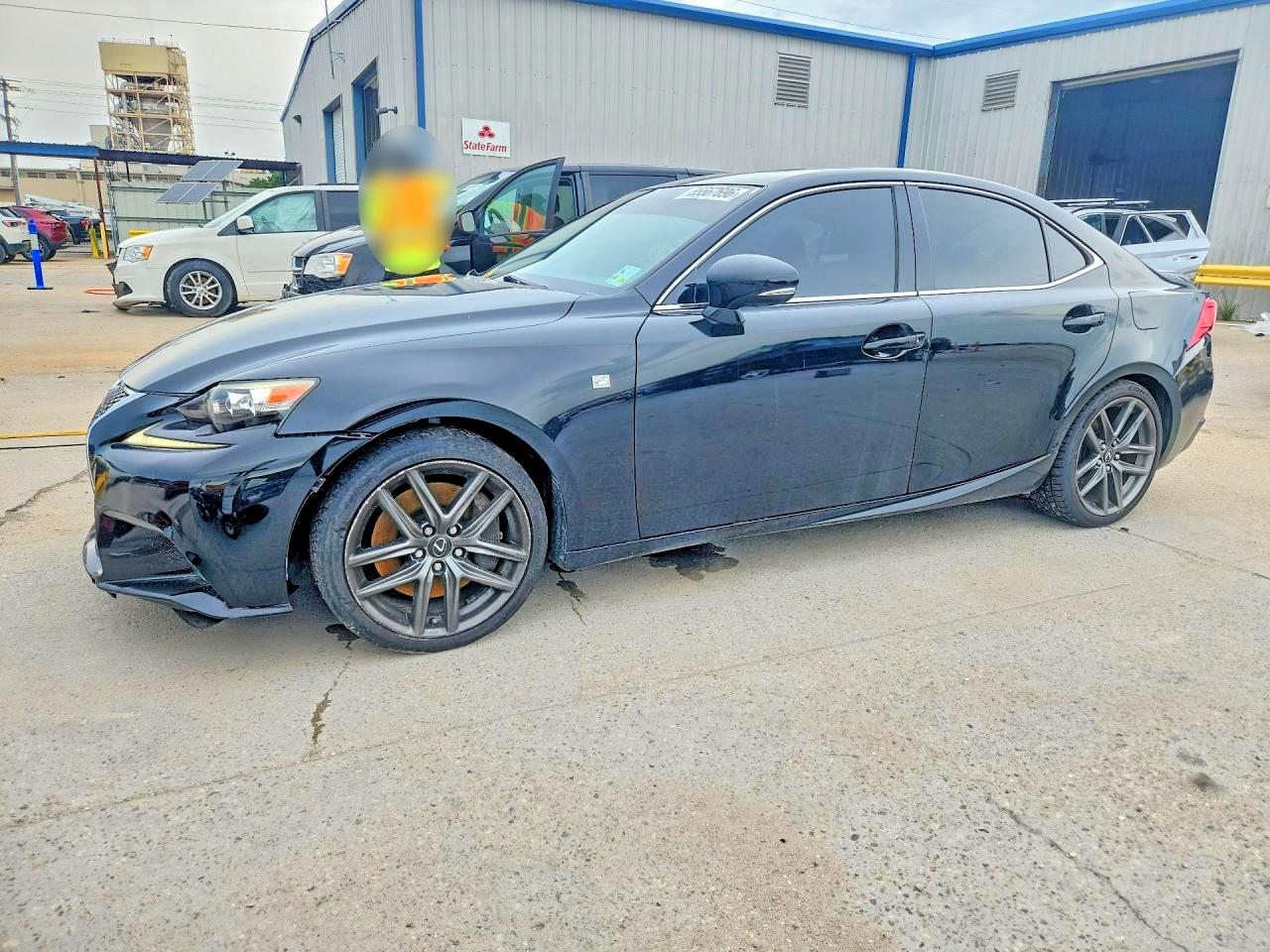 2015 Lexus Is 350 Black vin: JTHBE1D22F5020482