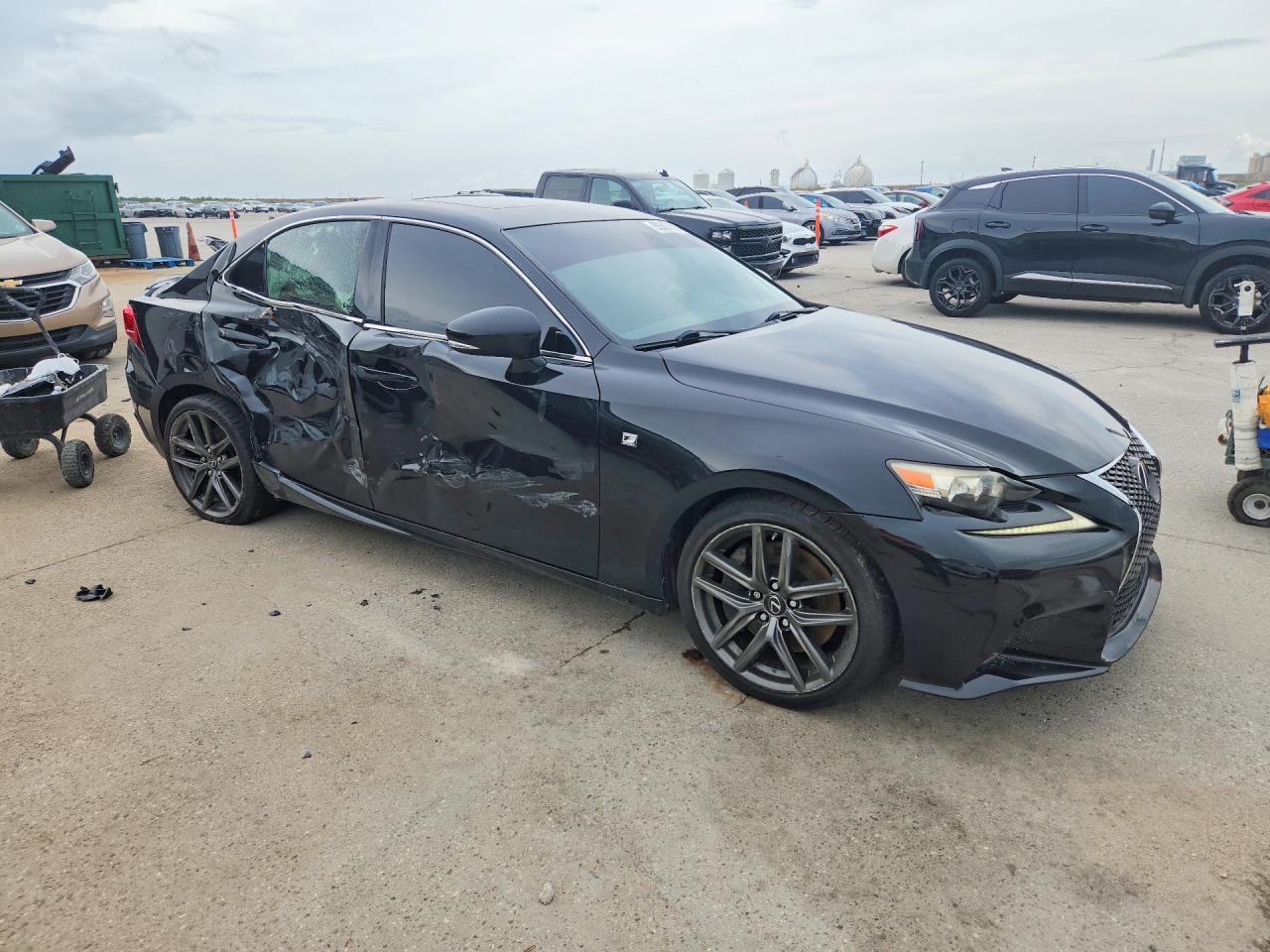 2015 Lexus Is 350 Black vin: JTHBE1D22F5020482